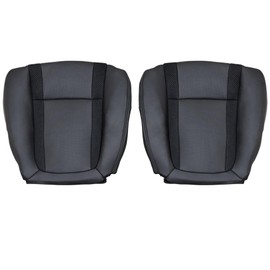 AOUTTUOA Driver and Passenger Side Bottom Leather Seat Cover Black Fit for Ford F150 SVT 2010 2011 2012 2013 2014
