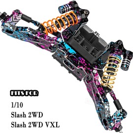RCMYou RC Upgrades Part for 1/10 Slash 2WD,Suspension Arm,Shock Absorber,Caster Block,Steering Blocks,Stub Axle Carriers,Steering Bellcranks,Drive Shaft,Links,Shock Tower,Front Bulkhead,Colorful