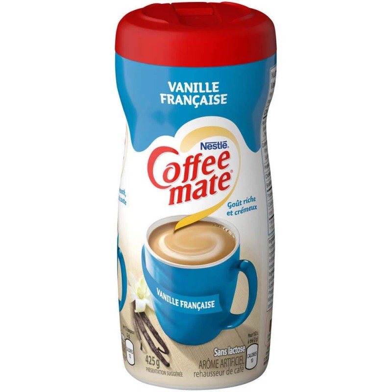 Nestle Coffee-Mate Powder French Vanilla, Coffee Whitener – 425g (15