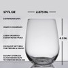 EGYPTIAN HIEROGLYPHICS Engraved 17oz Wine Glass | Great Gift Idea!