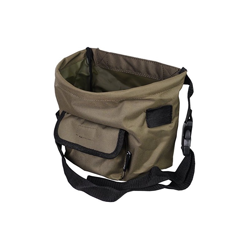 Carp Fishing Boilie Stalking Pouch Waist Bait BumBag (Green)