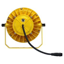 LED Round Dock Light Head - 30W - 3300 Lumens | 5000K Daylight, Wide Beam Angle - Energy Efficient Outdoor Lighting for Docks, Garages, and Pathways - AC100-277V Compatible