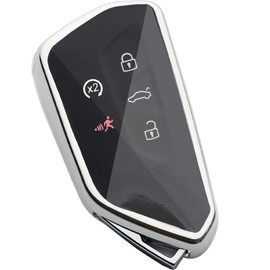 Tautrophen Key Fob Cover Fit for VW Volkswagen ID.4 Atlas MK8 GTI Golf R Atlas Cross Sport Key Fob Cover