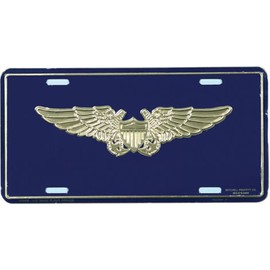 Honor Country Navy Flight Officer License Plate