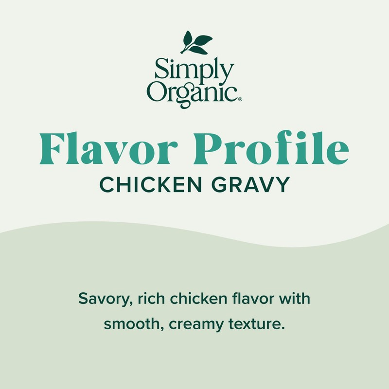 SIMPLY ORGANIC Organic Chicken Gravy Mix, 0.85 OZ