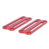 2PCS Weight Belt Keeper Aluminum Alloy 4 Hole Lightweight Dive