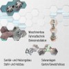 VOOXA Self-Locking Hex Nuts M8 with Flange and Locking Toothing