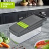 FREMON Vegetable Cutter, Multifunctional Mandolin Chip Cutter & Onion Cutter,