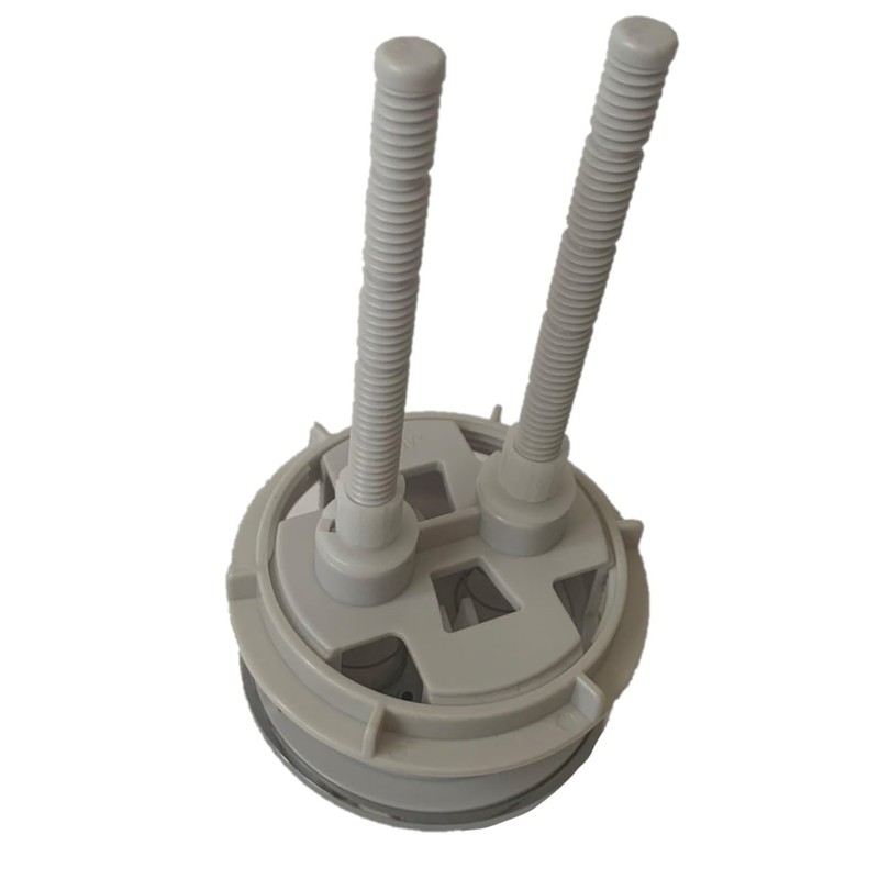 Chrome Dual Flush Toilet Flush Top of Tank Button (58-mm)