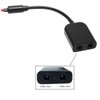 Fahgaer 6-Core Fiber Optic Converter 2 in 1 Out Audio