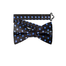 Masonic Revival Forget Me Not Bow Tie (Pre-Tied Black)
