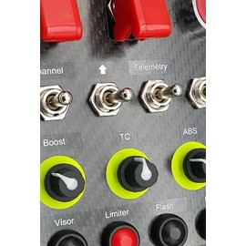 Mobeartec Simracing Button Box Sticker Sheet for iRacing, Assetto Corsa, Raceroom Racing Experience, Project Cars 2, Rfactor 2, Dirt Rally UVA