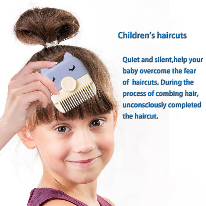 ZBJBinCH Children's Hair Trimmer, 2 in 1 Hair Razor Cutting