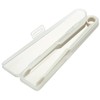 Skater KTGC1AG-A Basic Candy Tongs, Potato Tongs with Case, White