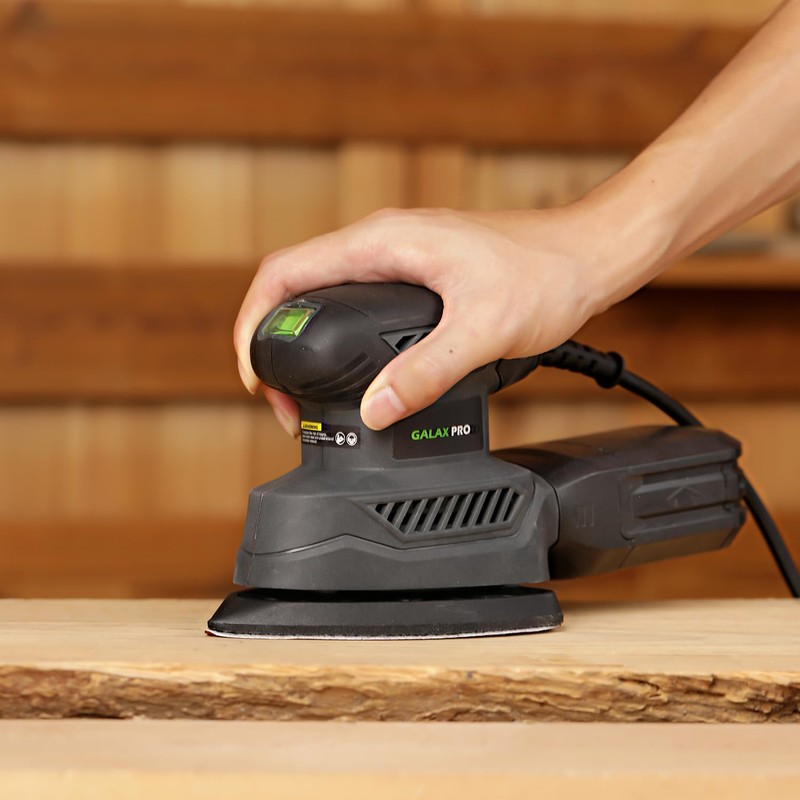 GALAX PRO Detail Sander, 1.1A Powerful Motor, 13000 OPM Compact