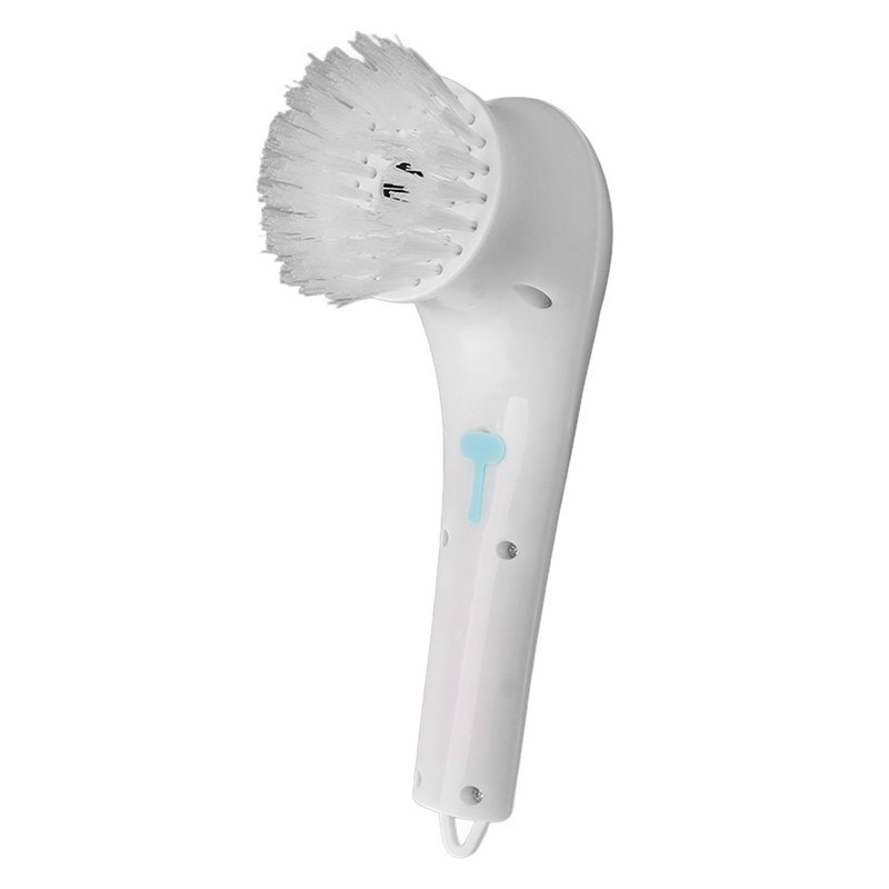 Handheld Electric Cleaning Brush Multifunctional with 5 Replacement Brush Heads