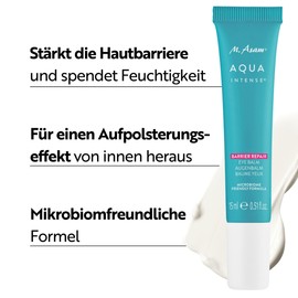 M. Asam AQUA INTENSE Barrier Repair Eye Balm (15 ml) – Feuchtigkeitsspendende Augencreme mit Hyaluron & Ceramiden, Gegen Augenringe & Trockenheitsfältchen, Stärkt die Hautbarriere, Parfümfrei