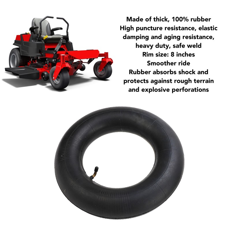 2Pcs 4.80 4.00‑8 Inner Tube Heavy Duty Rubber Replacement Tire