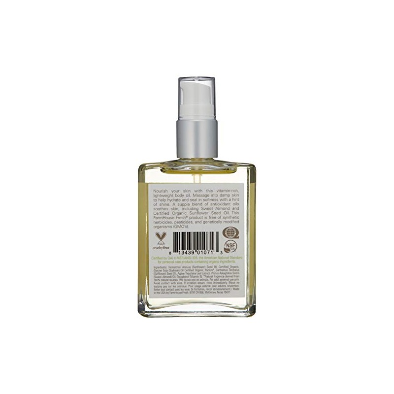 Farmhouse Fresh Blushing Agave Body Oil Berry