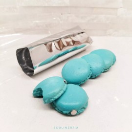 Baby Yoda Space Macarons with cookie sleeve magnetic Resin cast prop Qty 6 Grogu