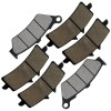 Caltric Front And Rear Brake Pads for Ducati Diavel 2011