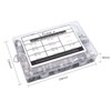 71Pcs 304 Hose Clips Adjustable 6-38mm Range Hose Clamps 304