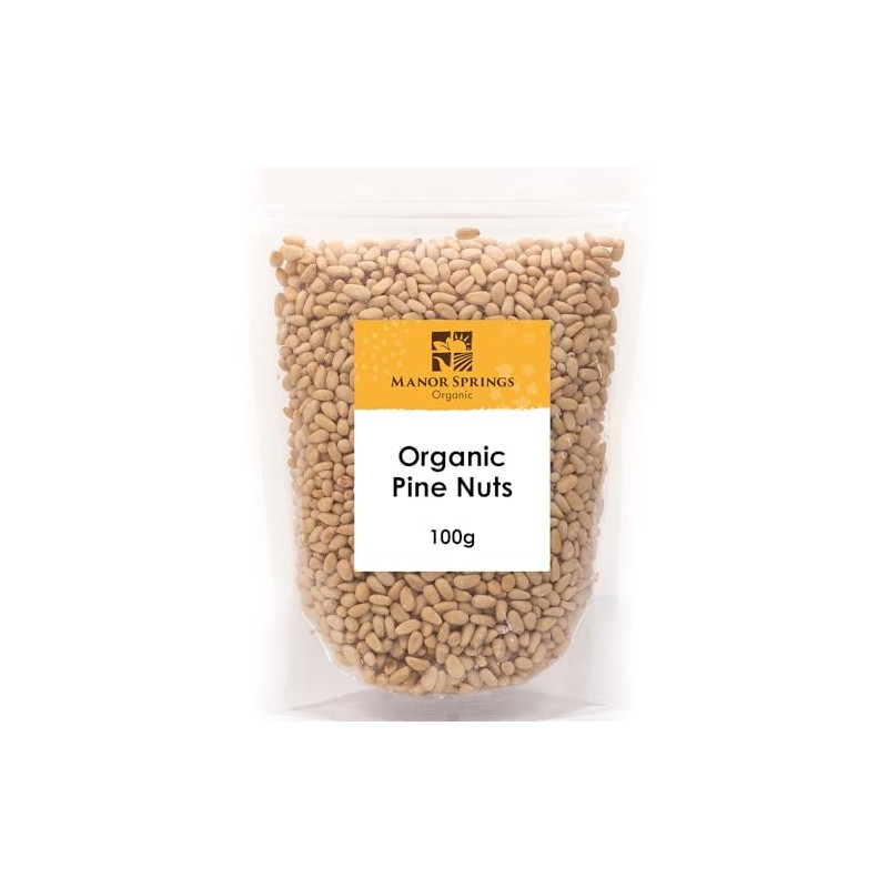 Organic Pine Nuts 100g by Manor Springs Organic