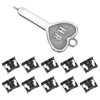 MECCANIXITY 10pcs Port Blocker Locking USB Port/Dust Metal Blocker with
