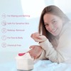 LAVDIK Disposable Face Towels, Extra Thick, 40 Count, Natural, Skin