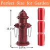Teaeeno Fire Hydrant for Dog to Peed on Outdoor Statue,13.2