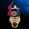 AC 3/4" NC Electric Solenoid Valve Zinc Alloy Body for