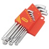 TONE BSB900S Underneck Short Ball Point L-Shaped Wrench Set, 9