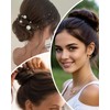 GRETY Hairpiece with Elastic Band, Bun Hairpiece, Hair Scrunchie with