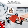 Fuel Nozzle 3/4 Inch With Fuel Hose Swivel Automatic Shut-Off