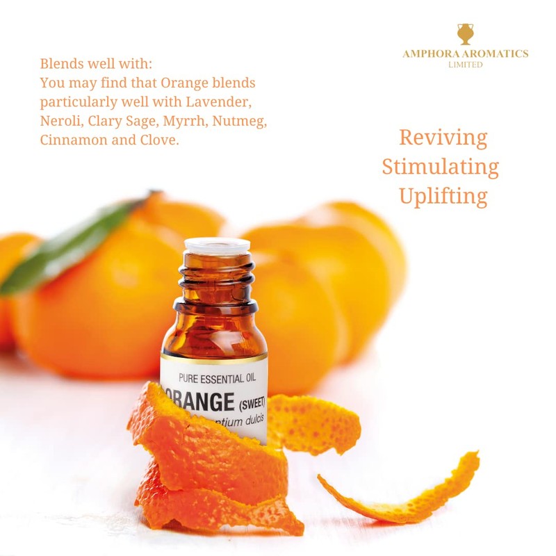 Amphora Aromatics Orange Essential Oil 10ml