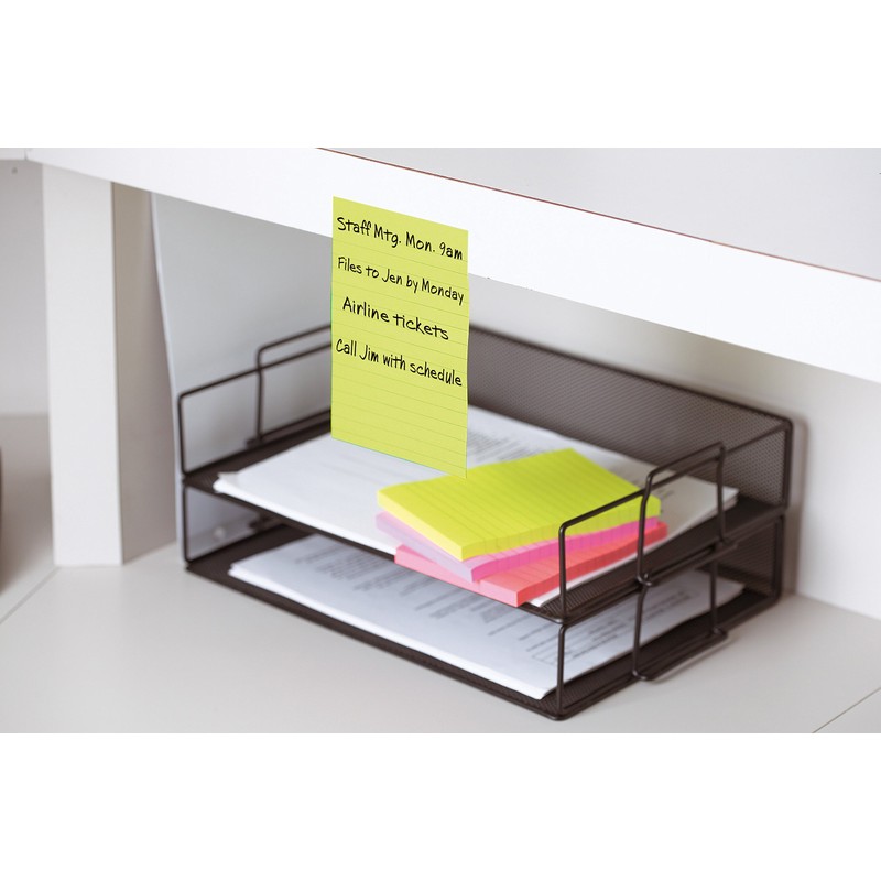 Post-it Notes Large Feint Ruled Pad of 100 Sheets 102x152mm