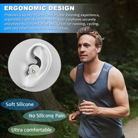 WADVCU Ear Hooks for Beats Solo Buds, 5 Pairs Ear Hook Compatiable with Beats Solo Bud 2024 Silicone Accessories Anti-Slip Ear Covers Holder [Not Fit in The Charging Case](Multicolor)