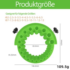Bohrer Schleifgerät, Bohrerschleifgerät, Bohrerschleifer, Bohrer Schleifen Winkelschleifer, Handheld Drill Bit Sharpener, Ideal Für Werkstatt Und Zuhause (Grün) ﻿