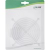InLine® Fan grill metal, chromium-plated, 119x119mm (120x120)