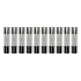 10 Qty. Divine Lighting GDC 6.3A Slow-Blow Fuse T6.3A 250v GDC6.3A GDC 6.3A GDC 6.3A Slow-Blow Fuse. T6.3A 250v Glass 5x20mm