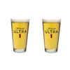 Michelob Ultra Pint Glass - Set of 2