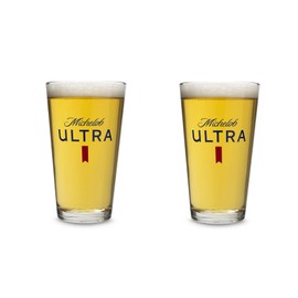 Michelob Ultra Pint Glass - Set of 2