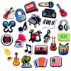 25, 40Pcs Music Shoe Decoration Charms for Clog Decoration, Musical