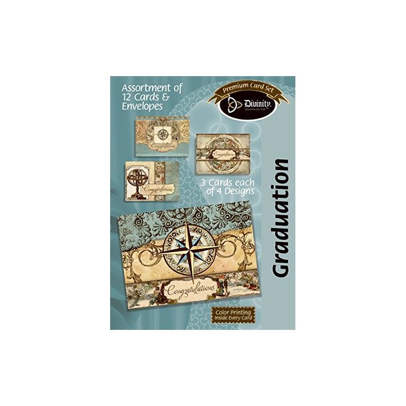 Divinity Boutique Boxed Cards Graduation