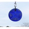 Cobalt Blue Starfish Upcycled Glass Bottle Bottom Ornament Sun Catcher