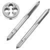 Aceteel M6X1.0 Hand Tap and Die Set, M6X1.0mm Metric Threading