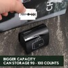THE GROOMING SOCIETY Razor Blade Storage Bank & Disposal Case,
