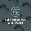 BOTTLE BOTTLE Insulated Food Container 21 oz with Transparent lids