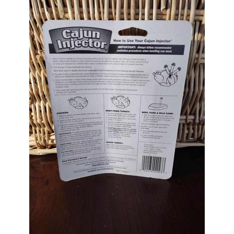 Cajun Injector The Original Marinade Injector