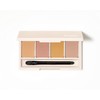 Fujiko Addition Palette, 01 Carved Deep Warm, Volume: 0.2 oz